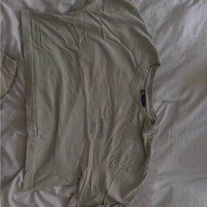Zara Olive Short Sleeve Tee